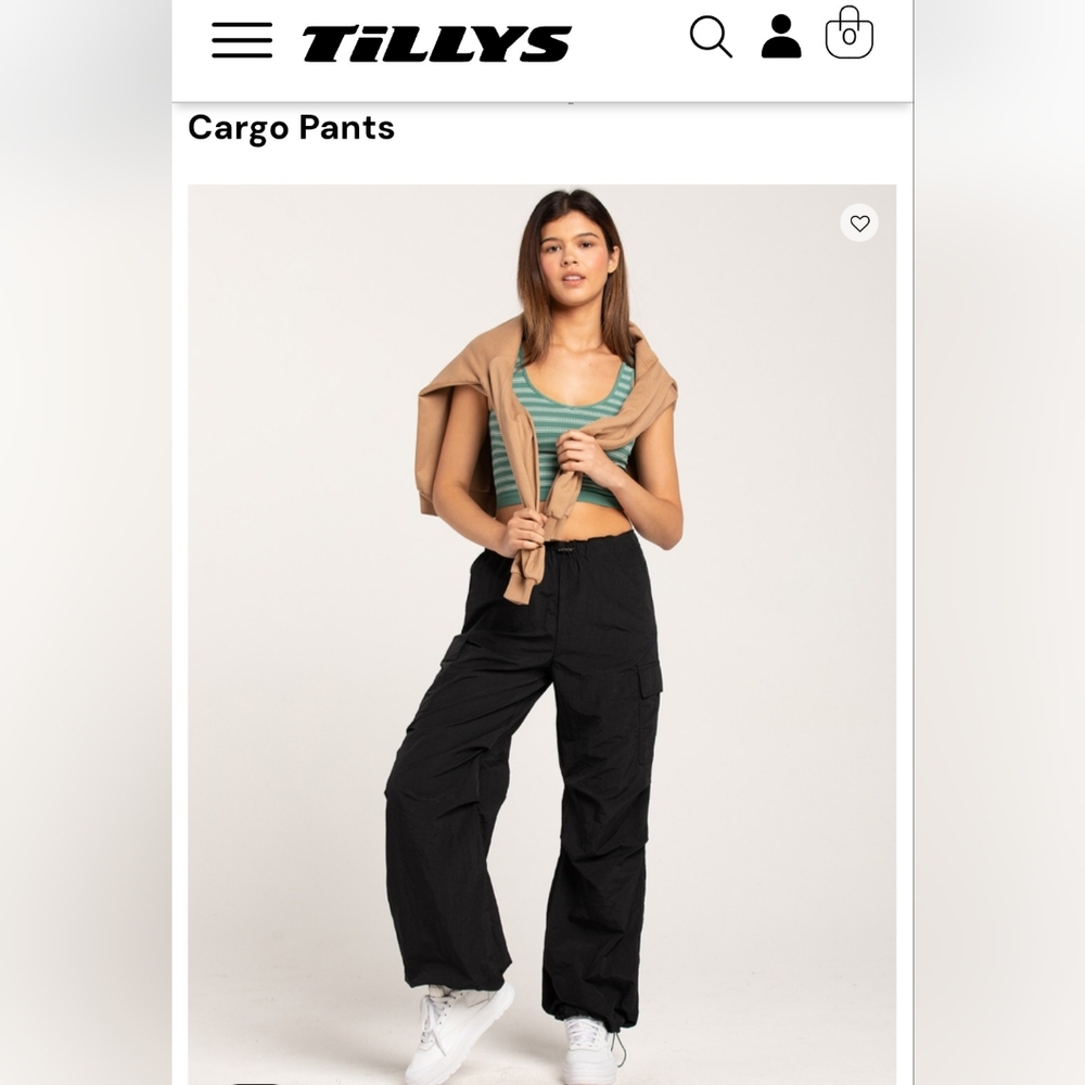 Parachute Cargo Pants